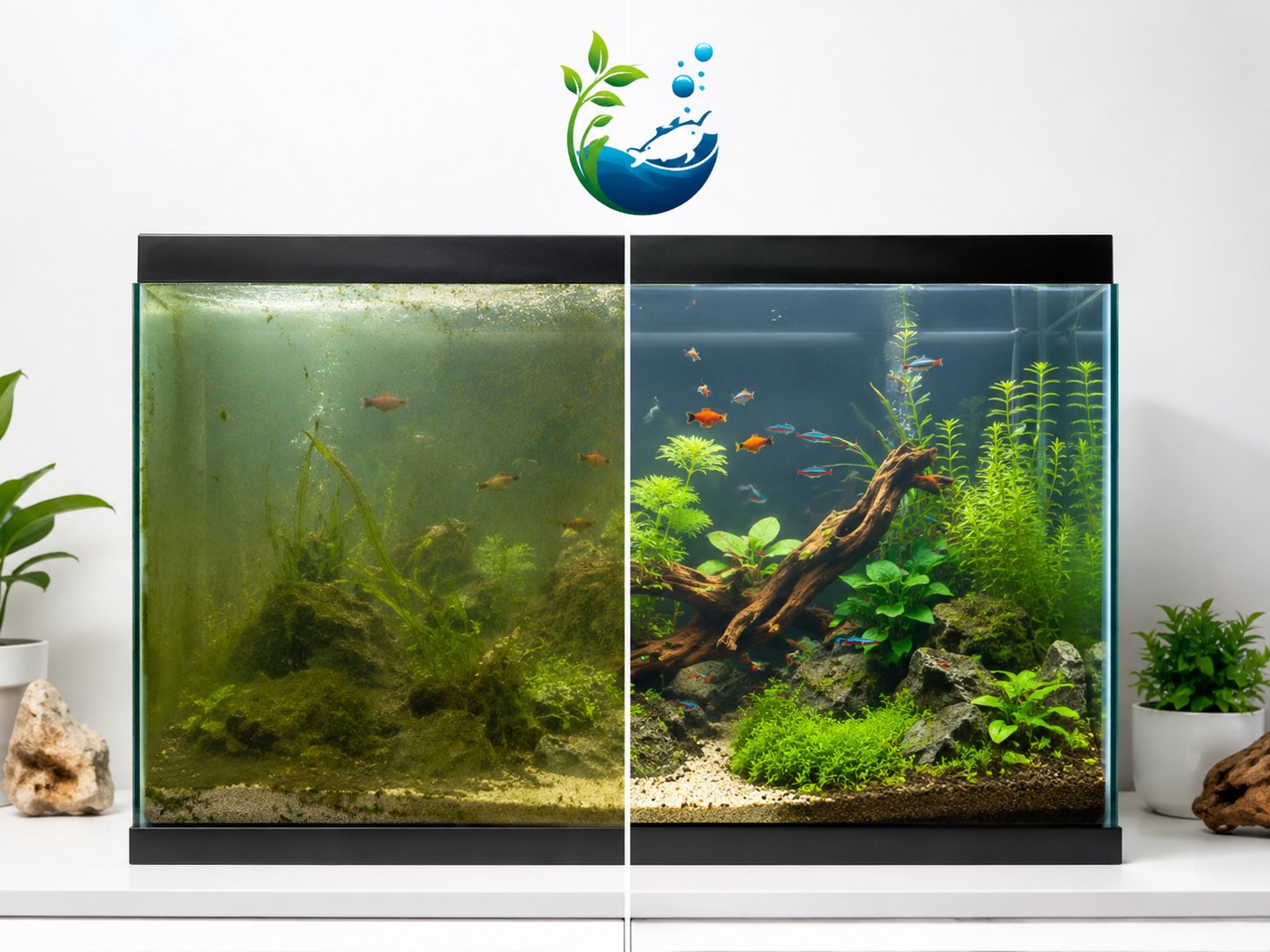 Pourquoi l'entretien régulier est essentiel pour un aquarium